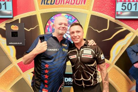 GERWYN PRICE EDGES RAYMOND VAN BARNEVELD IN SWANSEA EXHIBITION THRILLER WITH 109 AVERAGE