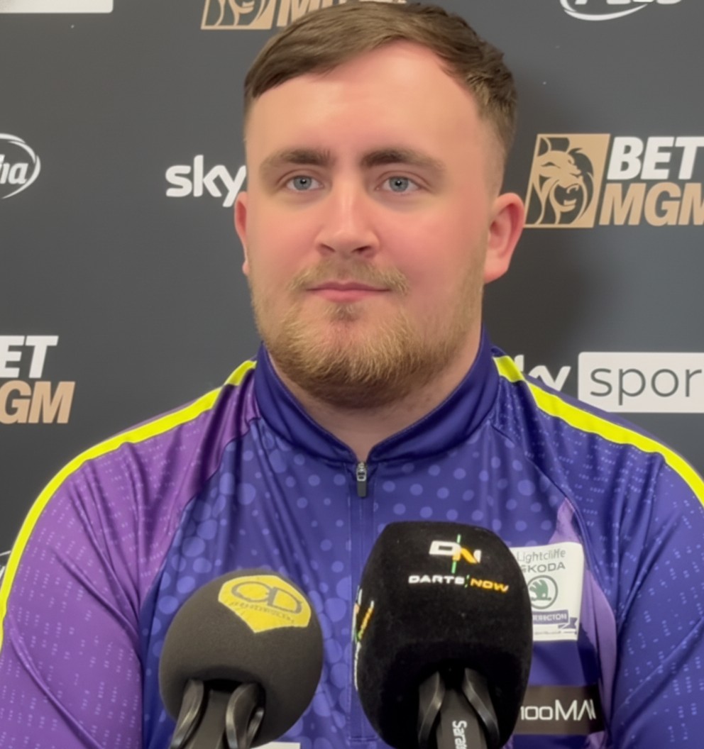 VAN DER VOORT: LITTLER'S RIVALS 'DON'T SHOW UP' AS UK OPEN DOMINANCE CONTINUES