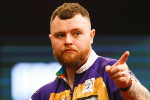 JOSH ROCK APOLOGIZES FOR 'NO GRIP' STRUGGLE IN PREMIER LEAGUE DARTS DEFEAT TO VAN GERWEN
