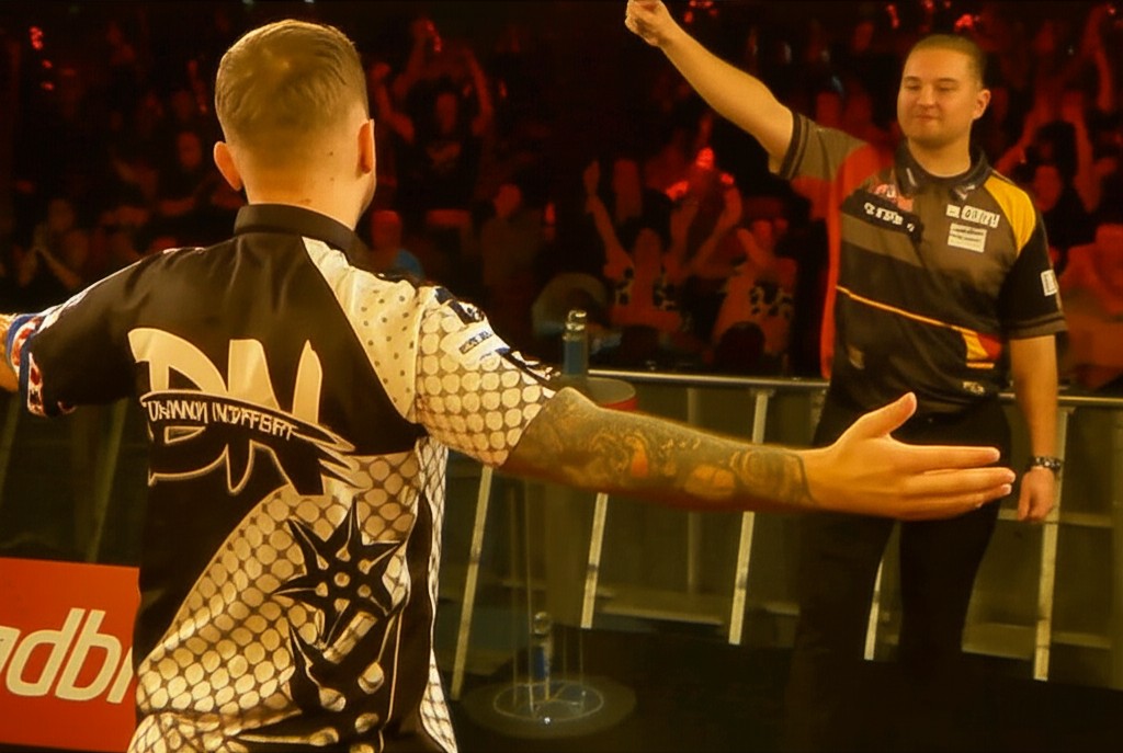 DANNY NOPPERT HITS NINE-DARTER IN UK OPEN WIN OVER DIMITRI VAN DEN BERGH