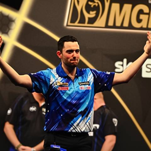 LUKE HUMPHRIES SET FOR HEAVYWEIGHT CLASH WITH MICHAEL VAN GERWEN AS PREMIER LEAGUE DARTS HITS CARDIFF