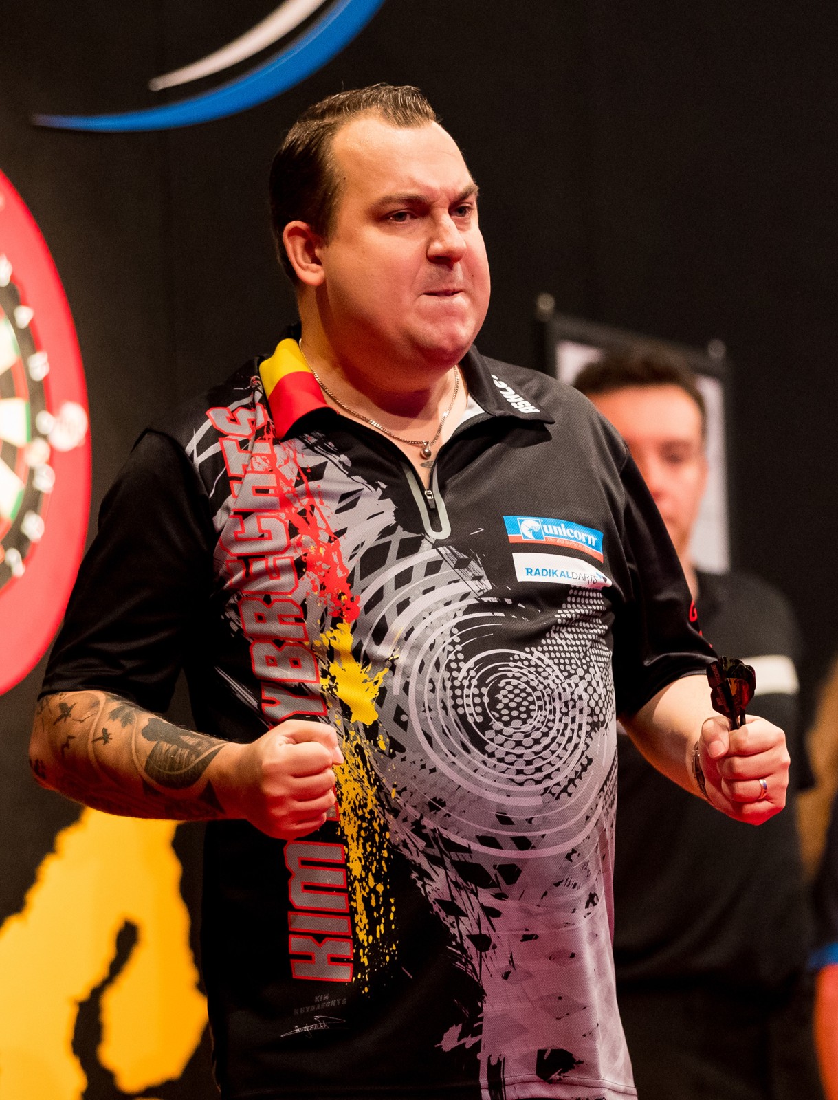 KIM HUYBRECHTS FIRES NINE-DARTER AND TOP AVERAGE AT PLAYERS CHAMPIONSHIP 16